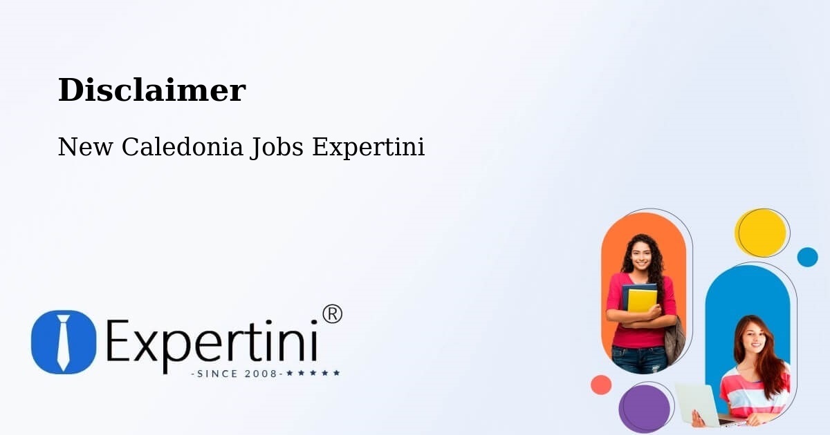 Disclaimer – Lékine - New Caledonia Jobs Expertini
