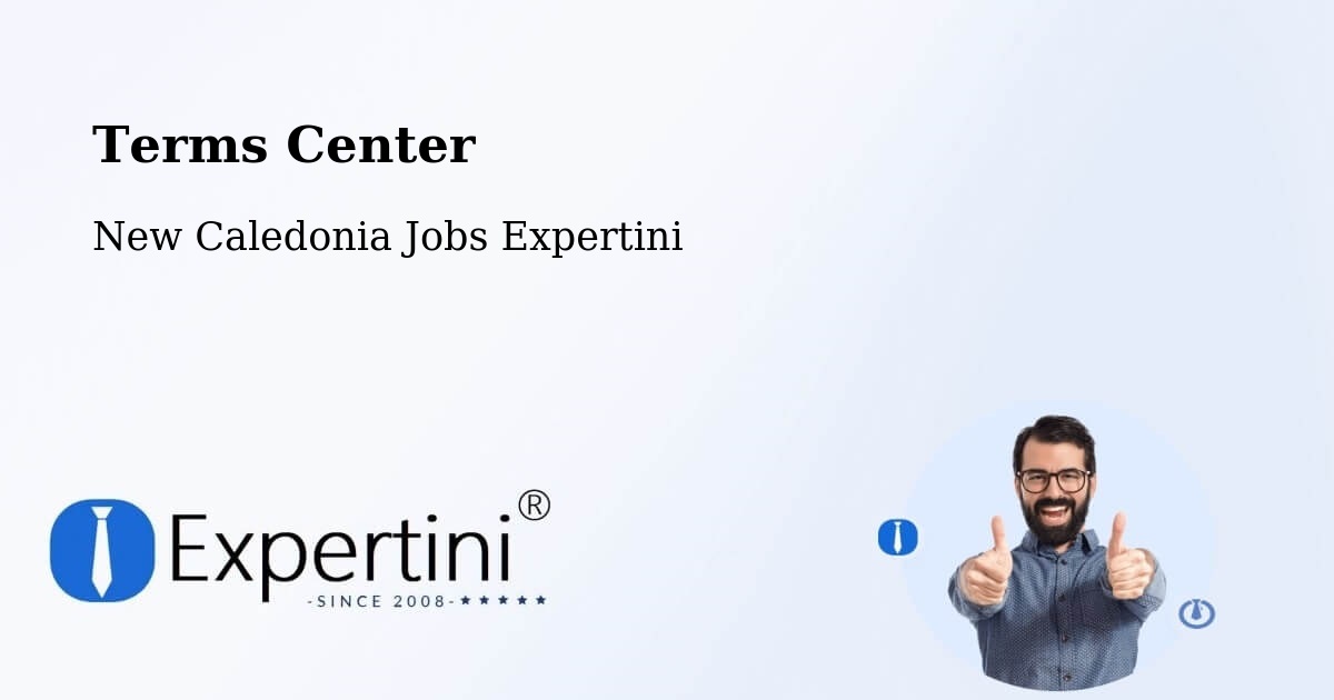 Terms of Service – Lékine - New Caledonia Jobs Expertini